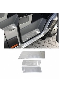 Mercedes Sprinter W906 Kapı Eşiği Koruma Çıtası - Krom / Paslanmaz Çelik 4 Parça
