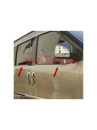 Fiat Doblo Krom Cam Çıtası Tk 2010-2022 Arası 4Prç Paslanmaz Çeli N11.4602