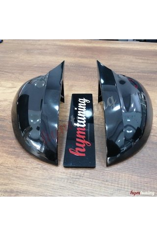 IMG-3916514483232569008.jpg Volkswagen Passat B8 Yarasa Ayna Kapağı Parlak Siyah - Görsel 1