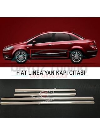 Fiat Linea Yan Kapı Çıtası Kromu Nikelajı