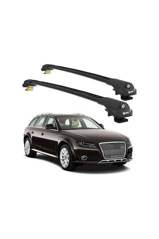 IMG-4090238267111464490.jpg Audi A4 Allroad B8 2008-2015 Turtle Air1 Ara Atkı Siyah - Görsel 1