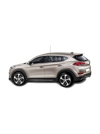 Hyundai Tucson Krom Cam Çerçevesi 14 Parça 2015 ve Sonrası