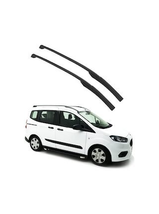Ford Courier 2014-2023 Turtle Hawk Tavan Çıtası Siyah