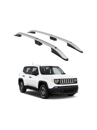 Jeep Renegade Bu 2015-2023 Turtle Crown Tavan Çıtası Gri