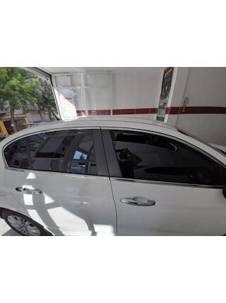 Fiat Egea Sedan 8 Parça Cam Çıtası. Komple Çerçeve. Paslanmaz Çlk