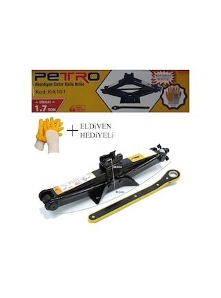 Oto Cırcırlı Kriko Makaslı Tip 1.5 Ton Akordiyon