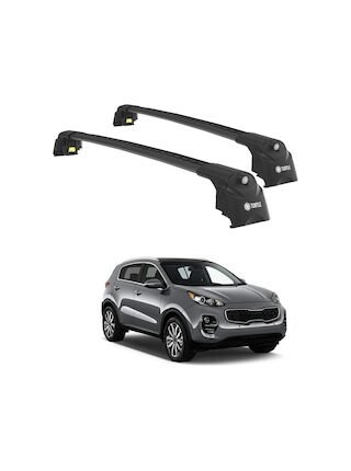 Turtle Kia Sportage Ql 2016-2021 Turtle Air2 Ara Atkı Siyah