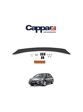 Honda Civic 8 Ön Kaput Koruma Rüzgarlık 4Mm Abs 06-12