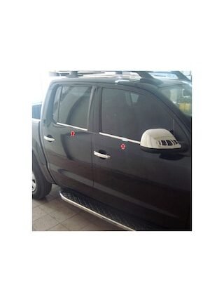 Vw Amarok Krom Cam Çıtası 2010 Üzeri 4Prç