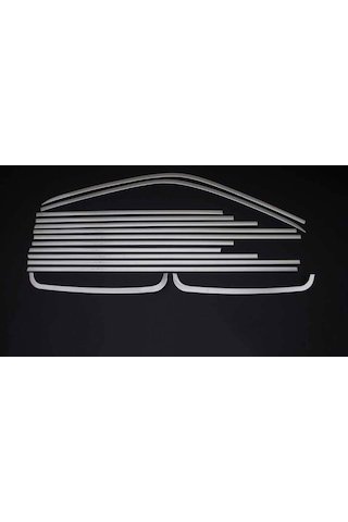 IMG-4493012540275821522.jpg Vw T5 Multivan Krom Cam Çerçevesi 14 Parça Tek Sürgülü Uzun Şasi N11.4052 - Görsel 1