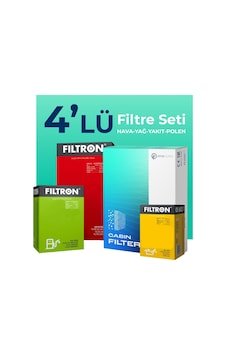 Filtron Ford Transit Custom 2.2 Dizel Filtre Bakım Seti (2012-2019) 4 Lü