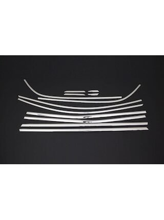 Renault Megane 4 Hb Krom Cam Çerçevesi 12 Parça 2016 ve Sonrası