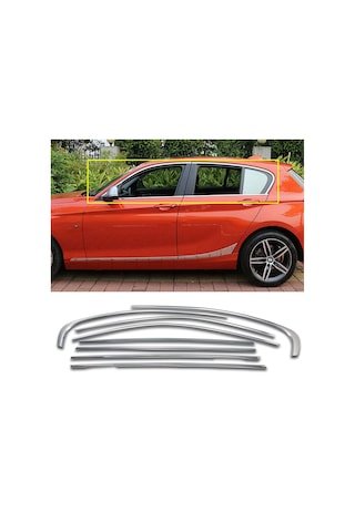 IMG-4597774323641426374.jpg Bmw F20 Cam Çıtası Kromu Çerçeve Nikelajı Komple - Görsel 1