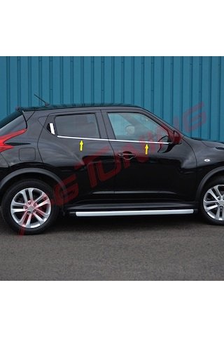 IMG-4625812446195623016.jpg Nissan Juke Krom Cam Çıtası Takımı 2010-2019 Arası 4 Prç. - Görsel 1