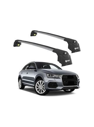 Audi Q3 8u 2012-2018 Turtle Air2 Ara Atkı Gri
