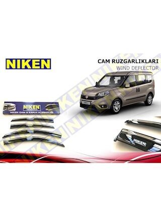 Fiat Doblo 2 Kromlu Cam Rüzgarlığı Niken 2010 Sonrası