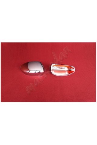 IMG-4805647076246166242.jpg Fiat Linea Krom Ayna Kapağı 2006 - 2018 2 Parça Abs Krom - Görsel 1
