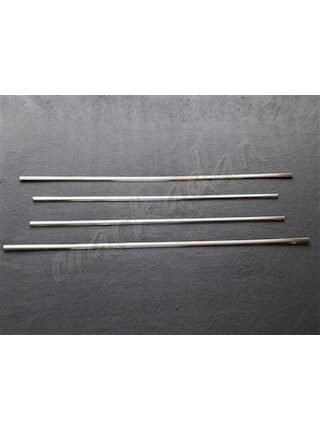 Mercedes W201 Krom Cam Çıtası 1983-1993 4 Parça Paslanma