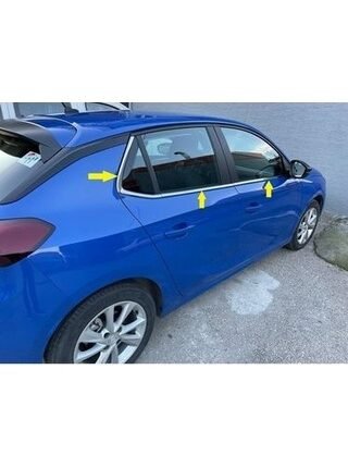 Opel Corsa Uyumlu F Cam Çerçevesi P. Çelik Parça