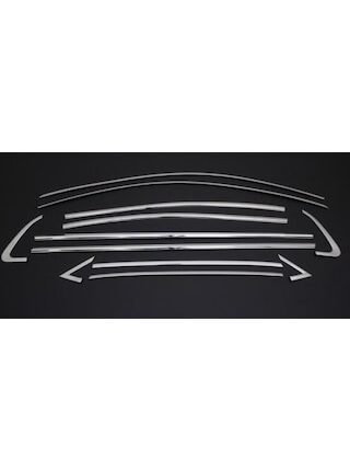 Renault Clio 5 Cam Çerçevesi Çıtası Krom Tamtur