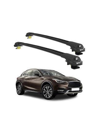 İnfiniti Qx30 H15 2016-2019 Turtle Air2 Ara Atkı Siyah