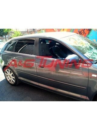 Audı A3 Krom Cam Çıtası Tk. 2004-2012 6 Prç Paslanmaz Çelik N11.4632