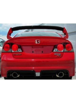 Honda Civic Fd6 Bagaj Üstü Spoiler Mugen Rr 4 Parça Abs Plastik