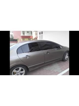 Honda Civic Krom Cam Çıtası 2002 - 2006 Arası 4 Parça