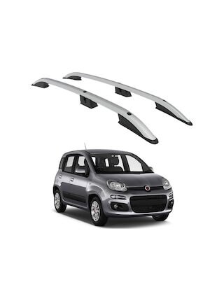 Fiat Panda 319 2012-2023 Turtle Crown Tavan Çıtası Gri