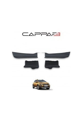 IMG-5316720137512906412.jpg Dacia Sandero 2021- Yılı Ve Sonrası Uyumlu Bagaj Koruma Eşiği 4 Parça - Görsel 1