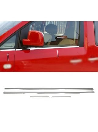Vw Caddy Krom Cam Çıtası 4 Prç 2004-2015 Arası P.çelik