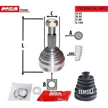 Megane 2 Dış Aks Kafası 8200511122