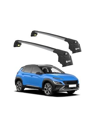 Hyundai Kona 2017-2023 Turtle Air2 Ara Atkı Gri