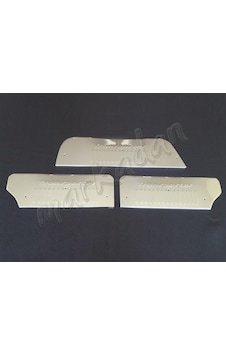 IMG-5395068641696274654.jpg Vw T4 Transporter Krom Kapı Eşiği 1995-2003 3 Parça Pasl - Görsel 1