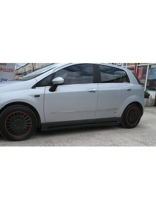 Fiat Punto Krom Cam Çıtası 6 Parça 2006 Üzeri Paslanmaz Çelik