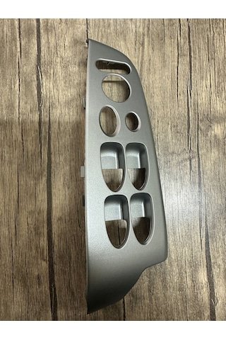 IMG-5480375960162534639.jpg Honda Civic Fd6 Ön Sol Cam Düğme Çerçevesi Gümüş Gri 2006-2012 - Görsel 1