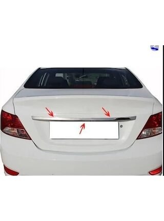 Hyundai Accent Blue Plaka Üst Bagaj Çıtası Kromu Nikelaj