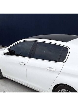 Peugeot 308 Krom Cam Çerçevesi 10 Parça 2014 ve Sonrası