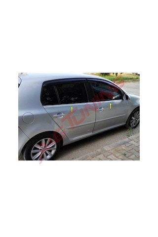 IMG-5700497327615409580.jpg Vw Golf 5 Krom Cam Çıtası Tk 2005-2009 4Prç Paslanmaz Çelik N11.4810 - Görsel 1