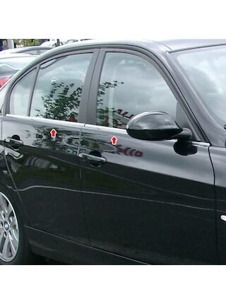 Bmw E90 3 Serisi Krom Cam Çıtası 2005-2011 4Prç