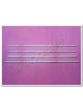 Renault Captur Krom Cam Çıtası 2013-2019 4 Parça Pasla