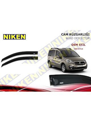 Peugeot Partner Tepee Cam Rüzgarlığı 2Li Niken