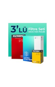 Filtron Ford Tourneo Custom 2.0 Dizel Filtre Bakım Seti (2015-2023) 3 Lü