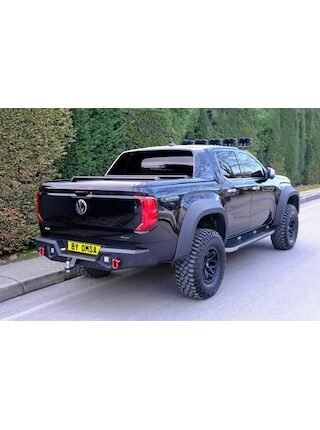 Omsa Vw Amarok Dakar V2 Çelik Arka Tampon Ledli Kör Nokta Sistemi Özel Tasarım 2022 Ve Sonrası