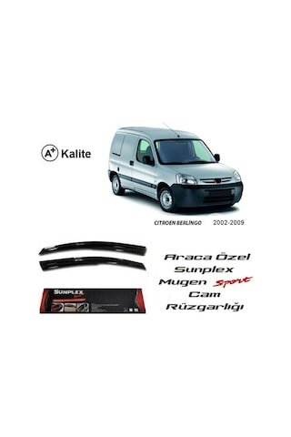 IMG-594885635278326820.jpg Citroen Berlingo Cam Rüzgarlığı Mugen Tip Sunplex 2Li - Görsel 1