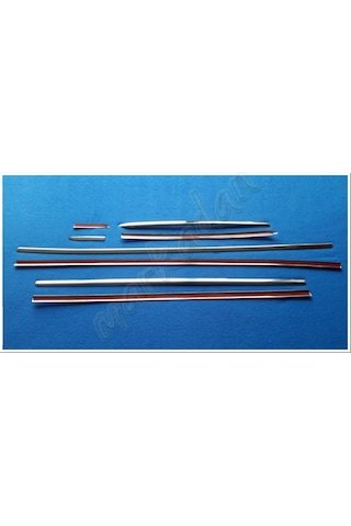 IMG-5991867347149256909.jpg Renault Clio 4 Sport Tourer Krom Cam Çıtası 2012-2020 8 Parça Pas - Görsel 1