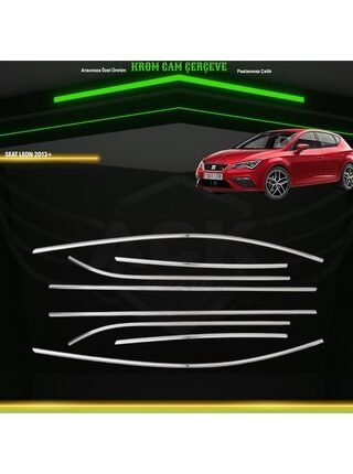 Seat Leon 2013+ Araca Özel Cam Çerçevesi Tamtur A+