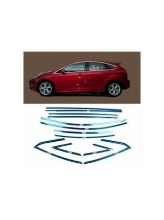 Ford Focus 3 Hb Krom Cam Çerçeve Çıtası 2012-2015 Arası