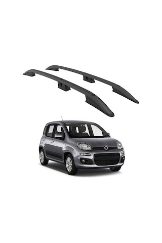 IMG-6258477828368736640.jpg Fiat Panda 319 2012-2023 Turtle Crown Tavan Çıtası Siyah - Görsel 1