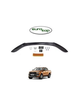 Ford Ranger Ön Kaput Koruyucu Rüzgarlık 3Mm Abs 2016-2